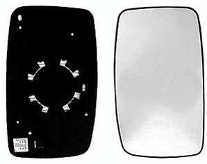 Miroir Glace rétroviseur droit pour PEUGEOT EXPERT II 2007-2016, dégivrant, à clipser, Neuf