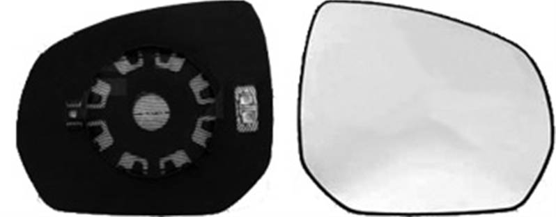 Capuchon De Rétroviseur Droit Pour Citroën C4 Grand Picasso 2007-2014 - Noir ABS Haute Résistance - Remplacement Direct