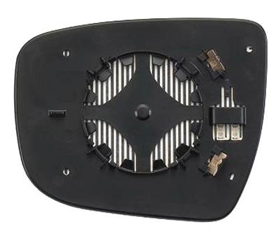 Miroir Glace rétroviseur droit pour NISSAN QASHQAI II ph. 2 2017-2021, dégivrant, à clipser