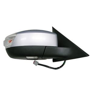 Rétroviseur extérieur droit électrique pour FORD GALAXY II phase 2, 2011-2014, rabattable électriquement, dégivrant, trou feu clignotant, lumière de courtoisie, Mod. GHIA, Neuf à peindre