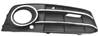 Grille de calandre droite pour AUDI A4 IV ph. 1 2007-2011, trou antibrouillard, profil chrom, Neuve