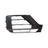 Grille droite pare-chocs avant pour AUDI Q2 phase 1 2016-2020, noire, avec moulure chrom�e, avec trou PDC et support, Neuve
