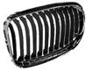 Grille avant gauche pour BMW série 3 E90-E91 2008-2012, chromé/noire, Neuve