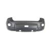 Pare-chocs arrière pour FIAT PANDA 4x4/NAT.POW. depuis 2013, avec trous moulure, avec trous capteurs + supports, Neuf à peindre