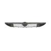 Grille radiateur pour FIAT DOBLO II phase 2 2015-2022, avec moulure chromée, noire, Neuve