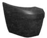 Crosse arrière gauche pour FORD TRANSIT CONNECT I ph.1, 2002-2006, noire, embout pare chocs arrière