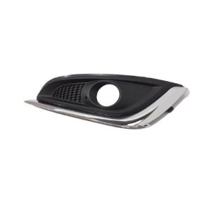 Grille gauche de Pare-chocs avant pour OPEL INSIGNIA I phase 2 2013-2016, noire, siège antibrouillard, moulure chromée, Neuve