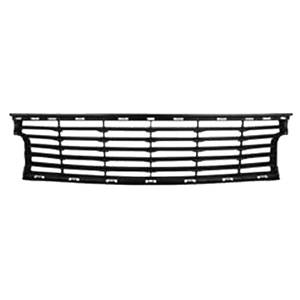 Grille de calandre inférieure pour RENAULT SCENIC III phase 2, 2012-2013, noire, pare chocs avant