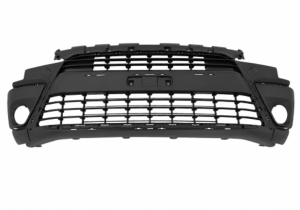 Pare chocs avant pour TOYOTA PROACE II / VERSO 2016-2019, 4 trous radar, siege antibrouillard, noir lisse, Neuf