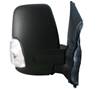 Rétroviseur droit manuel pour FORD TRANSIT Mk8 phase 1 2014-2019, (bras court), clignotant blanc, noir