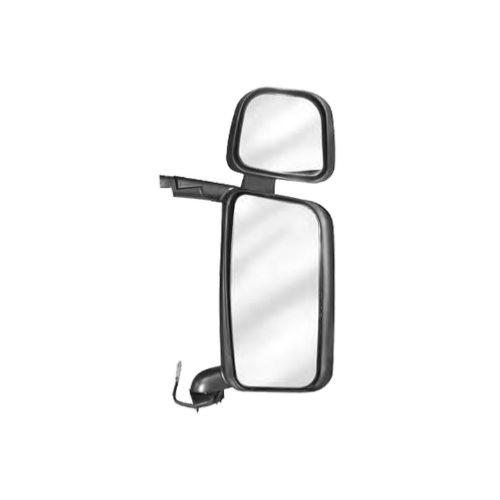 Rétroviseur droit pour SCANIA SERIE R 2004-2009, électrique/manuel, principal + auxiliaire, chauffant, bras long, homologué E9, Neuf