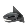 R�troviseur droit pour FORD KA depuis 2016, �lectrique, avec lumi�re int�gr�e, coque noire brute, 5 PIN, Neuf