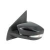 R�troviseur gauche pour FORD KA depuis 2016, �lectrique, avec lumi�re int�gr�e, d�givrant, rabattable, coque noire, 8 PIN, Neuf