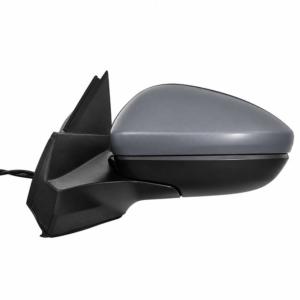 Rétroviseur gauche électrique pour PEUGEOT 2008 II phase 1 2019-2023, dégivrant, rabattable, avec clignotant, sonde et feu de courtoisie, 10 pin, coque à peindre, Neuf