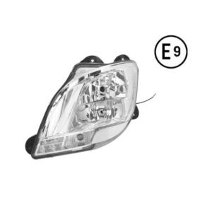 Phare avant gauche pour DAF CF EURO 6 2012-2019, électrique, sans moteur, sans ampoule (H7-H1-PY21W-LED), homologué E9, Neuf