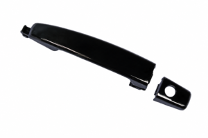 Poignee de porte exterieure avant gauche pour CHEVROLET-DAEWOO CAPTIVA 2011-2015, noire, avec trou pour barillet de serrure, Neuve