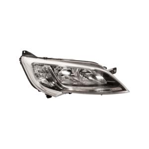 Phare Optique avant droit pour FIAT DUCATO III phase 2 2014-2023, chromé, H7+H7, moteur, Neuf
