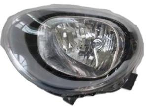 Phare gauche pour FIAT 500X depuis 2023, H4, avec prédisposition pour réglage électrique, sans moteur, noir, Neuf