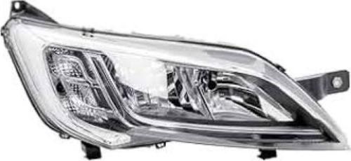 Phare Optique avant droit pour FIAT DUCATO III phase 2 2014-2023, chromé, H7+H7, moteur, électrique,feu clignotant, Neuf
