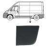 Moulure arrire gauche partie avant pour FIAT DUCATO 3 phase 2, depuis 06/2014, noire, Neuve