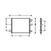 Condenseur de Climatisation pour HYUNDAI ATOS 1998-2003, OEM: 9760602200, Neuf