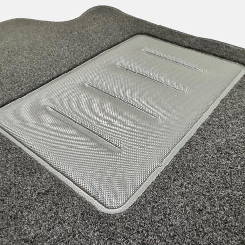 Tapis De Sol Voiture Sur Mesure Pour Toyota Yaris (2011-2017) - Set 3 Pièces, Antidérapant Autogrip, Moquette Velours - Protection Optimale