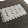 Tapis de sol Auto pour FIAT SCUDO II 2007-2012, avec sigle SCUDO, moquette noire, avec CLIPS, Neuf