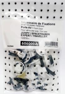 Kit de fixation assemblage Porte avant pour PEUGEOT EXPERT III TRAVELLER 2016-2023 (tous modèles), Neuf