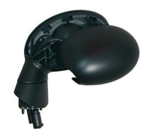 Rétroviseur rabattable électriquement gauche pour MINI R50/R53 de 2001 à 2004, ONE/COOPER, dégivrant, rabattable électriquement Neuf à peindre