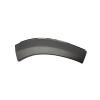Embout - Tour d'aile arrire gauche pour PEUGEOT 2008 Phase 2, 2016-2019, partie avant, noire, neuve