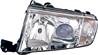 Phare Optique avant gauche pour SKODA FABIA I ph. 2 2004-2007, Xenon D2S+H7, corps chromé, Mod. RS, Neuf