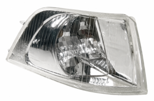 Phare avant droit pour S40V40 2000-2002, crystal / chrome, sans porte-lampe, Neuf