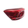 Feu d'aile arrire gauche pour VOLKSWAGEN T-ROC 2017-2022, avec porte-lampe, noire, fond fum, montage A.L., Neuf