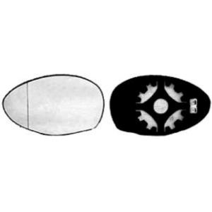 Miroir Glace de rétroviseur gauche pour ALFA ROMEO 147 2004-2010, dégivrant, Neuf