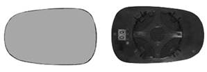 Miroir Glace rétroviseur gauche pour RENAULT CLIO II phase 2, 2001-2005, dégivrant, à clipser, Neuf