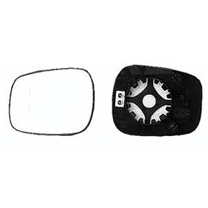 Miroir Glace rétroviseur pour RENAULT KANGOO I ph.1, 2001-2003, gauche ou droit, dégivrant à clipser