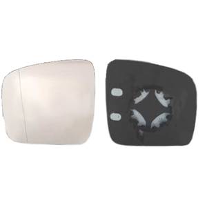 Miroir Glace rétroviseur gauche VOLKSWAGEN TRANSPORTER T5, 2003-2009 dégivrant asphérique, à clipser