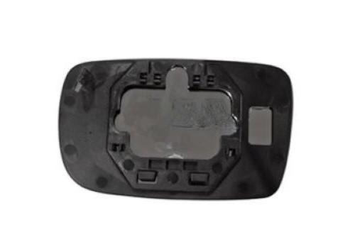 Miroir Glace rétroviseur gauche pour TOYOTA YARIS I phase 2, 2003-2005, à clipser ronde, Neuf