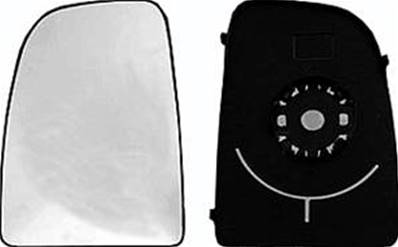 Miroir Glace rétroviseur gauche pour PEUGEOT BOXER Camping-Car II ph. 1, 2006-2014, supérieur