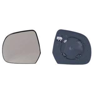 Verre de rétroviseur gauche pour DACIA DOKKER STEPWAY depuis 2015, convexe, thermique, chromé, Neuf