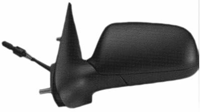 Rétroviseur gauche pour CITROËN XSARA ph. 1 1997-2000, mécanique, asphérique, Noir, Neuf