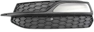 Grille de calandre avant gauche pour AUDI A3 III ph.1 2012-2016, noire, trou feu AB, Mod. S-LINE, Neuve