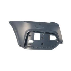 Crosse droite pare-chocs avant pour AUDI Q3 I phase 2 2014-2018, avec trou et bouchon lave-phare, avec trou Park Assist et supports, mod. S-Line, Neuve à peindre