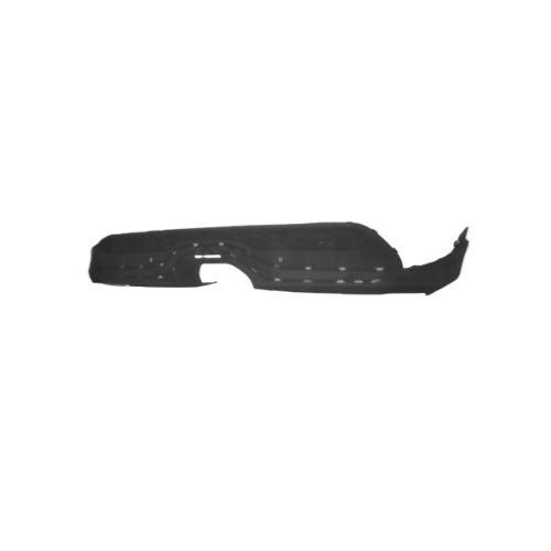 Pare-chocs arrière inférieur pour MINI ONE/COOPER S F55-F56-F57 depuis 2021, noir avec trous radar et supports, Mod. 5 portes, Neuf