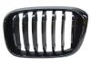Grille gauche pour BMW X2 F39 depuis 2018, noire brillant, Neuve