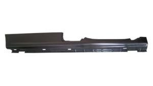 Moulure sous porte droite pour CITROËN BERLINGO II phase 1, 2008-2012, pour véhicules avec 2 portes, sans porte coulissante, Neuf 