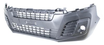 Pare chocs avant noir pour PEUGEOT EXPERT III TRAVELLER 2016-2023 avec 6 trous Radar, trous feux antibrouillard Neuf