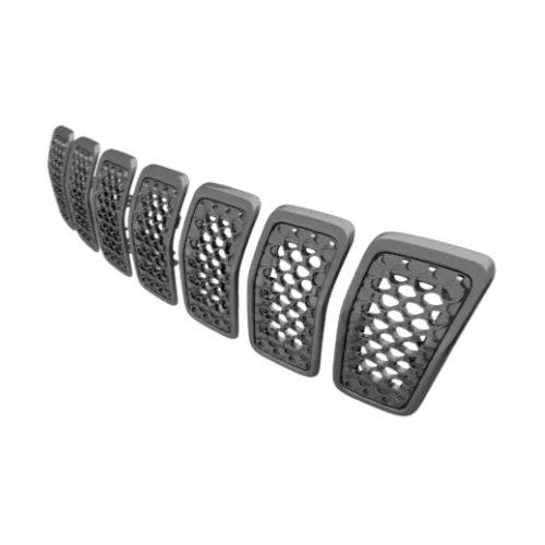 Grille radiateur pour JEEP CHEROKEE depuis 2018, gris clair anthracite, modèle NIGHT EAGLE, Neuve

Code OEM : K6AZ88XS9AB