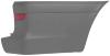 Crosse arrière droit pour MERCEDES VITO II (W639) 2003-2013, 74 cm, Mod.VITO, chassis long, gris fonce, avec catadioptre, Neuf