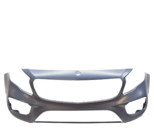 Pare chocs avant pour MERCEDES CLASSE GLA AMG/AMG-LINE depuis 2017, avec supports, trous radar, cache crochet, Park assist, traces caméra, Neuf à peindre.